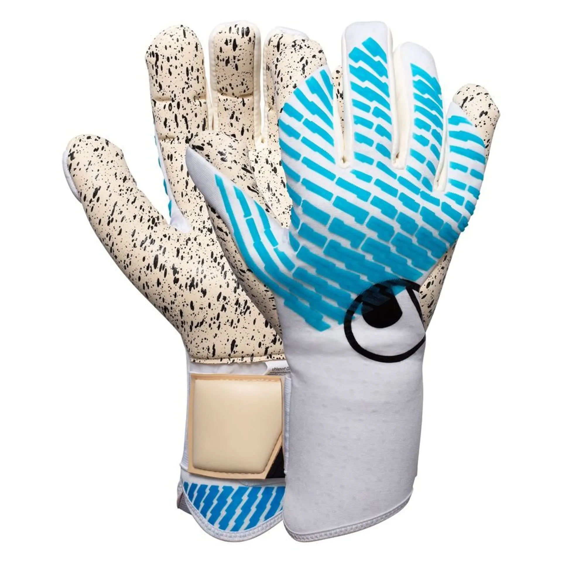 Uhlsport Keeperhansker Fangmaschine CyberTec Supergrip+ HN - Hvit/Blå/Svart