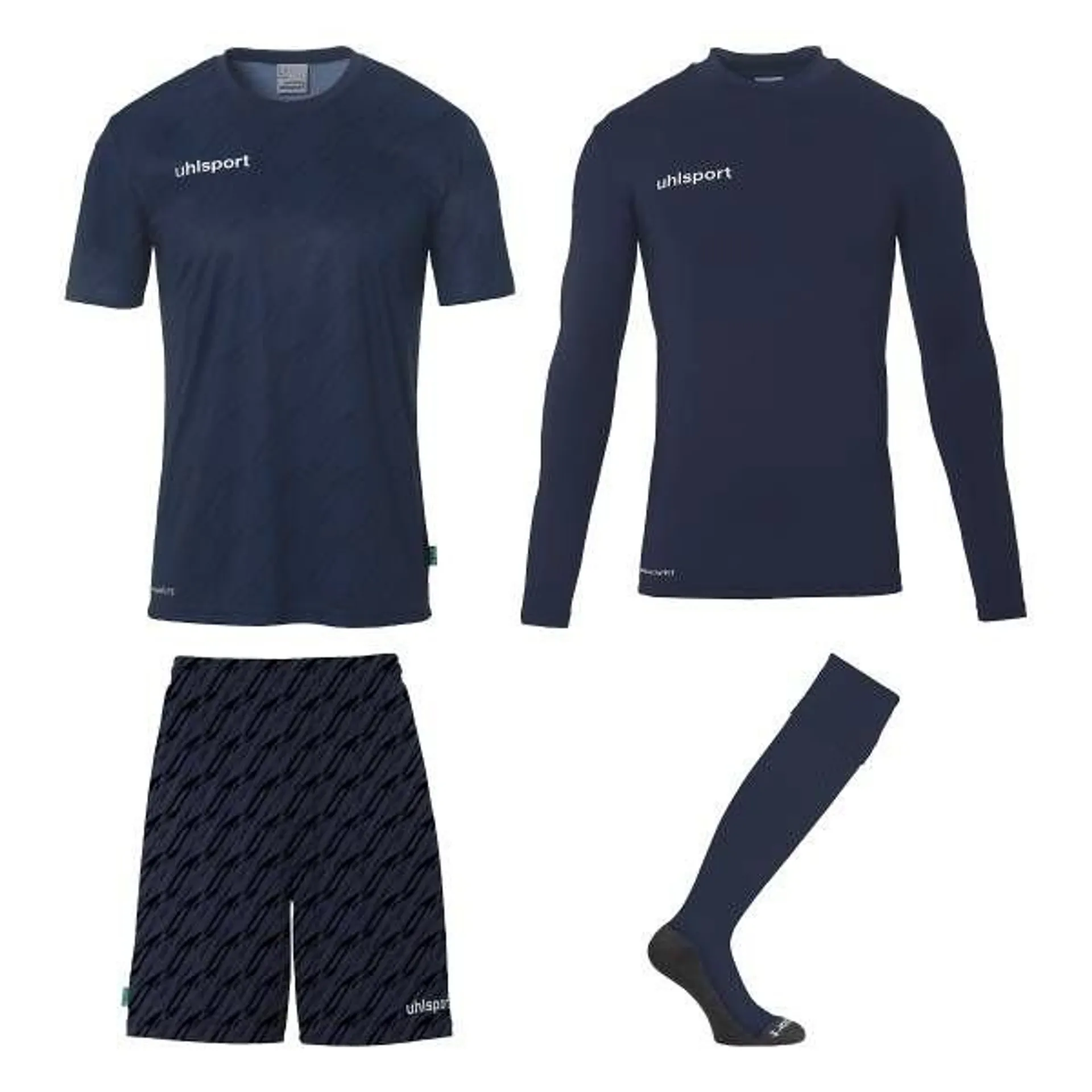 Uhlsport Keepersett Progressive - Svart