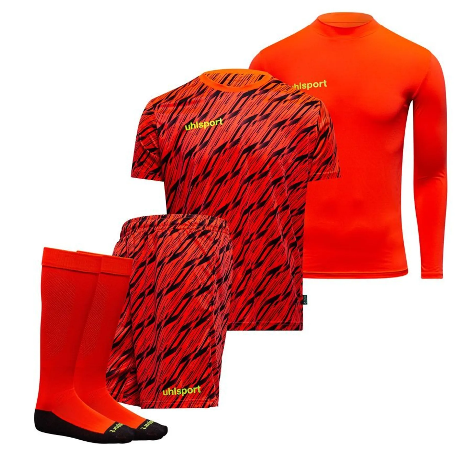 Uhlsport Keepersett Progressive - Svart